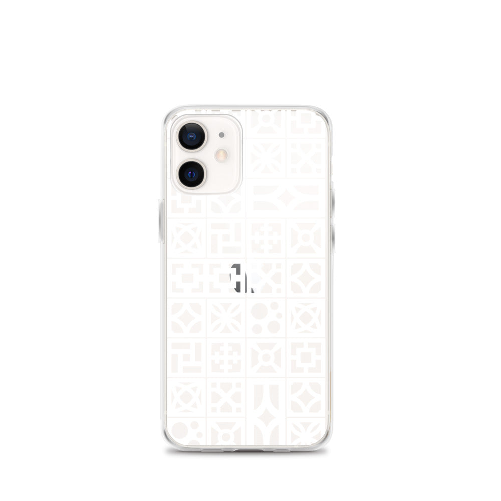 iPhone White Breeze Blocks "Pattern" Case