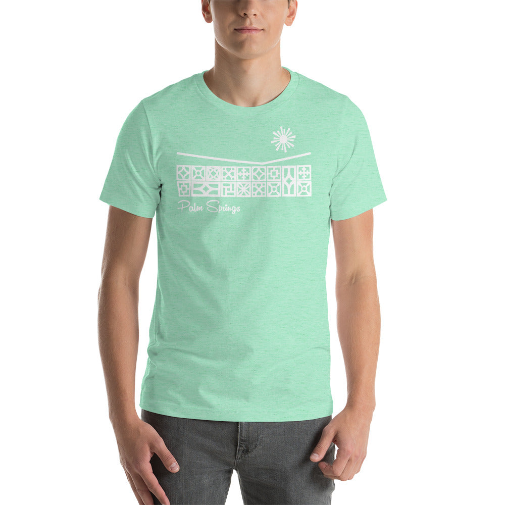RoofLine Tee Shirt - Palm Springs - Minty's Design