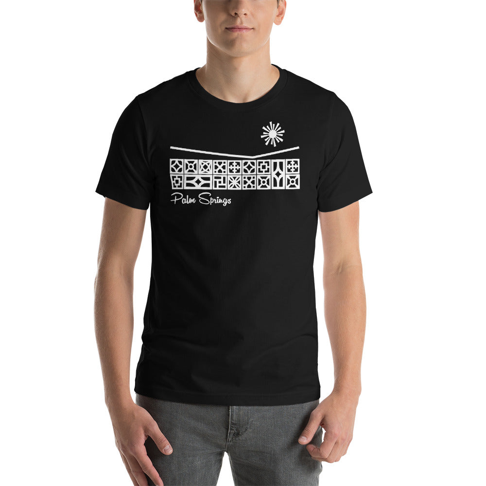 RoofLine Tee Shirt - Palm Springs - Minty's Design