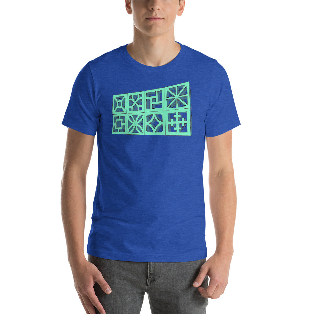 Breeze-Block "3D" Tee Shirt - Minty's Design