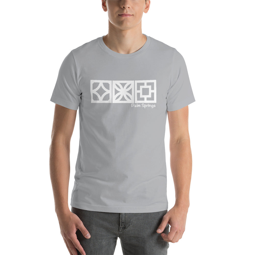 Palm Springs "Triple Play" Breeze-Block T-Shirt - Minty's Design