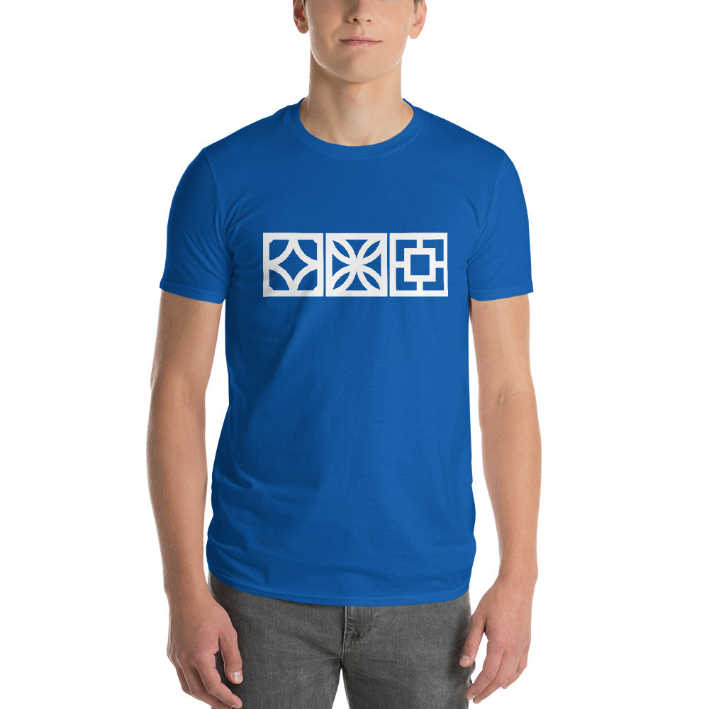 Simple "Triple Play" Breeze Block Tee - Minty's Design