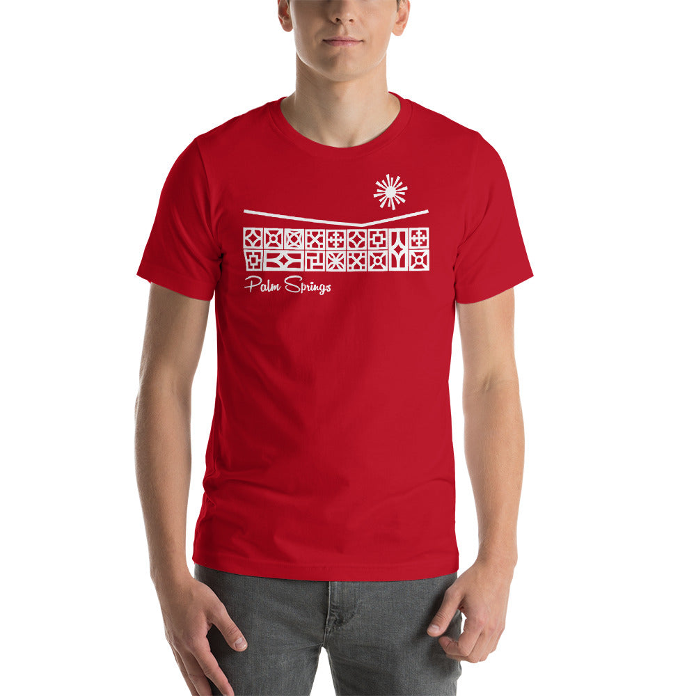 RoofLine Tee Shirt - Palm Springs - Minty's Design