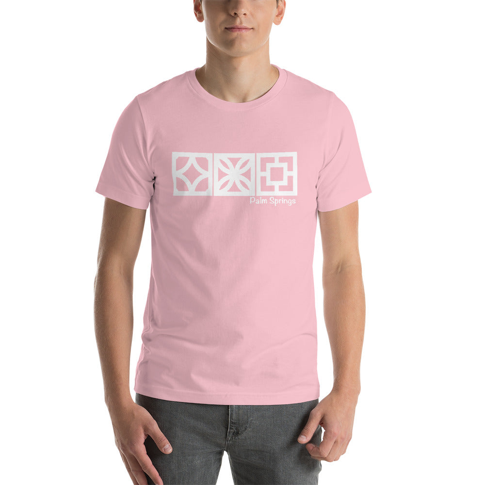 Palm Springs "Triple Play" Breeze-Block T-Shirt - Minty's Design