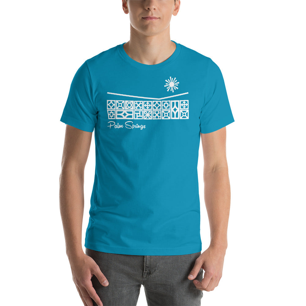RoofLine Tee Shirt - Palm Springs - Minty's Design