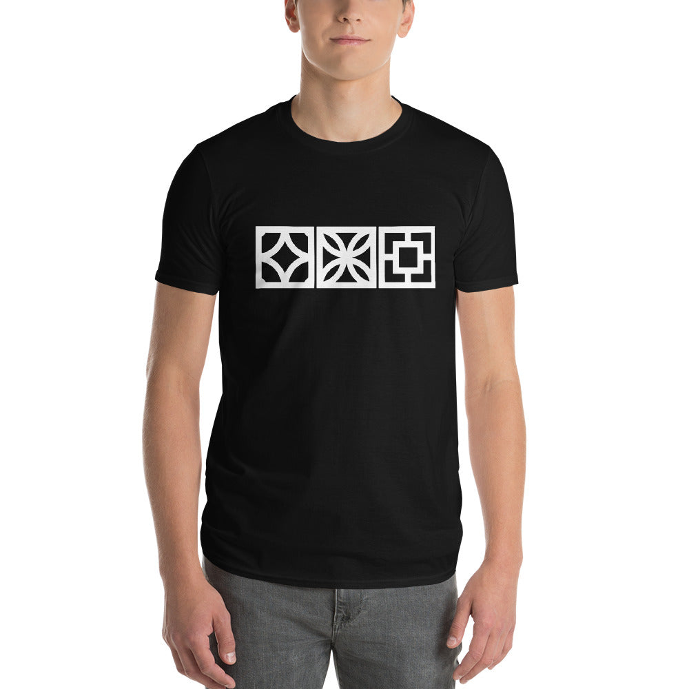 Simple "Triple Play" Breeze Block Tee - Minty's Design