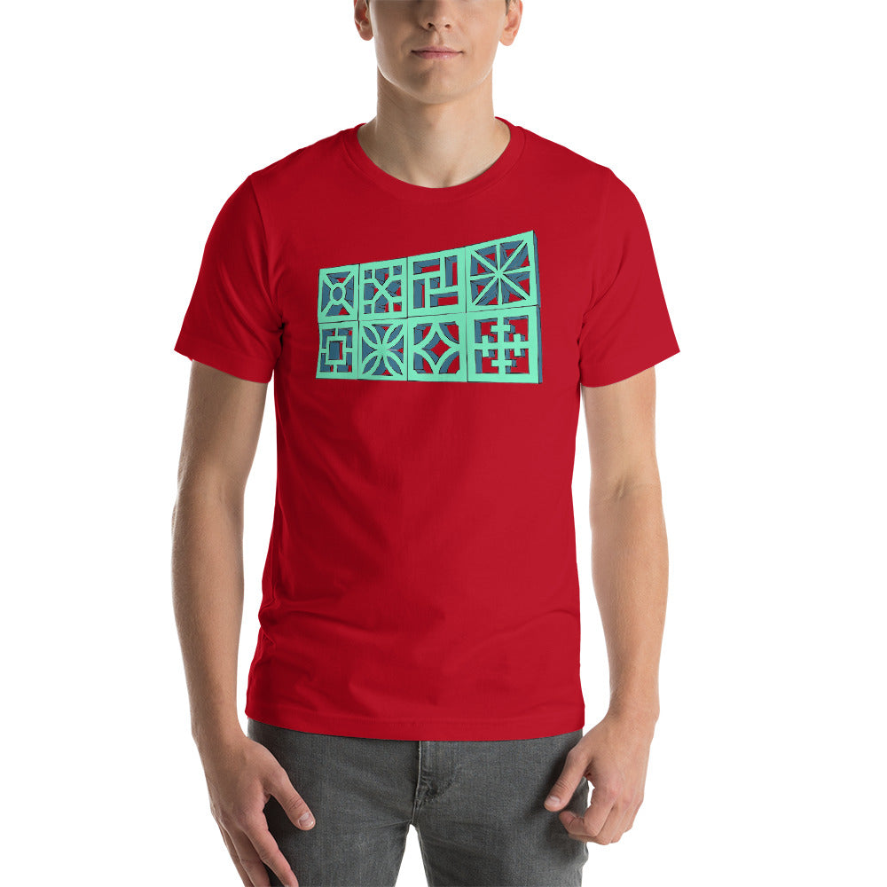 Breeze-Block "3D" Tee Shirt - Minty's Design