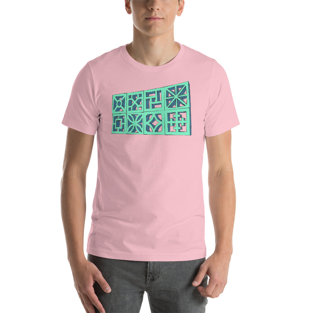 Breeze-Block "3D" Tee Shirt - Minty's Design