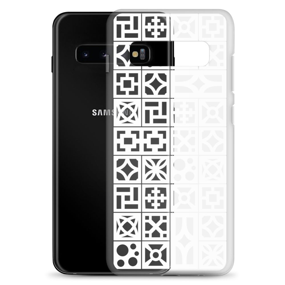 Samsung White Breeze Block "Pattern" Phone Case
