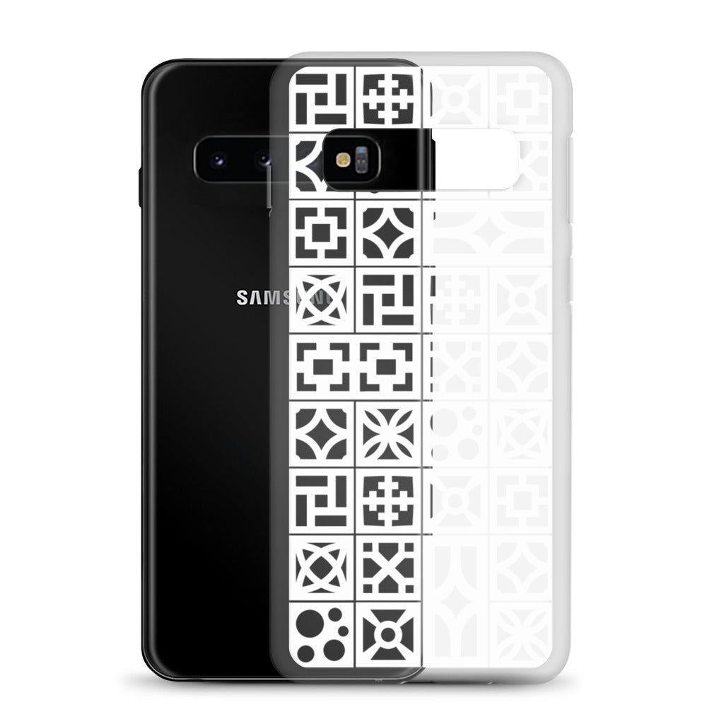 Samsung White Breeze Block "Pattern" Phone Case