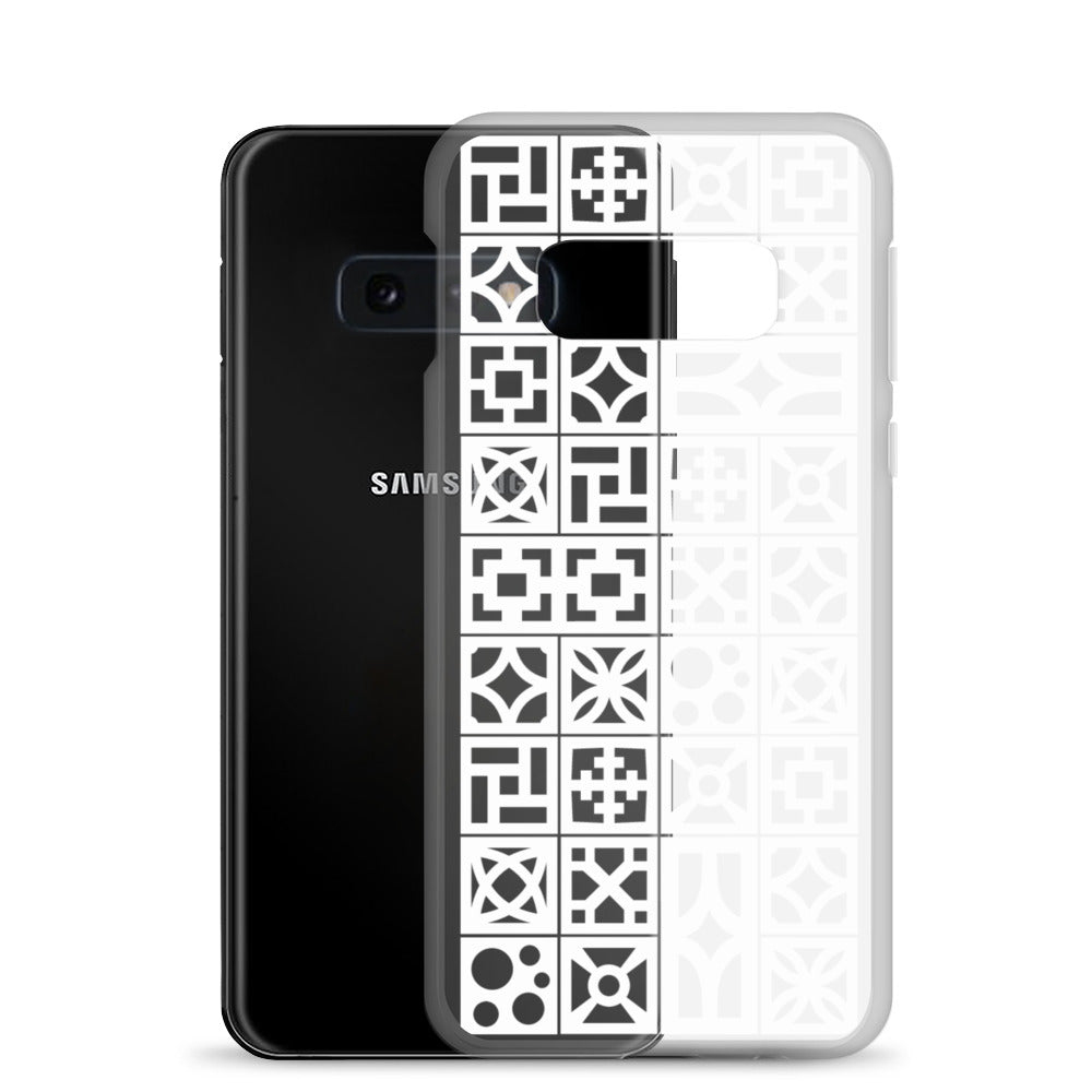 Samsung White Breeze Block "Pattern" Phone Case