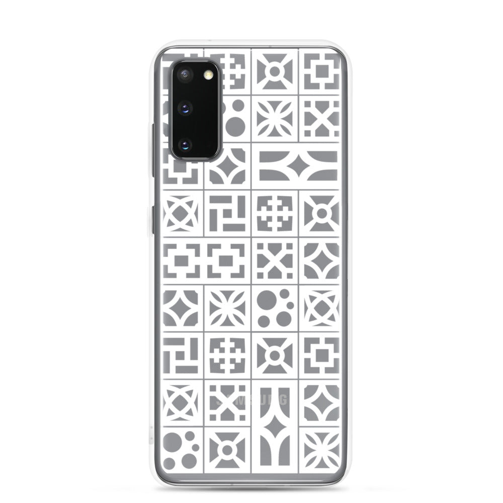 Samsung White Breeze Block "Pattern" Phone Case