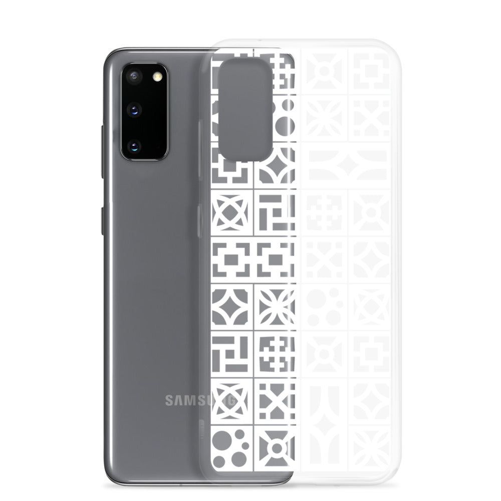 Samsung White Breeze Block "Pattern" Phone Case