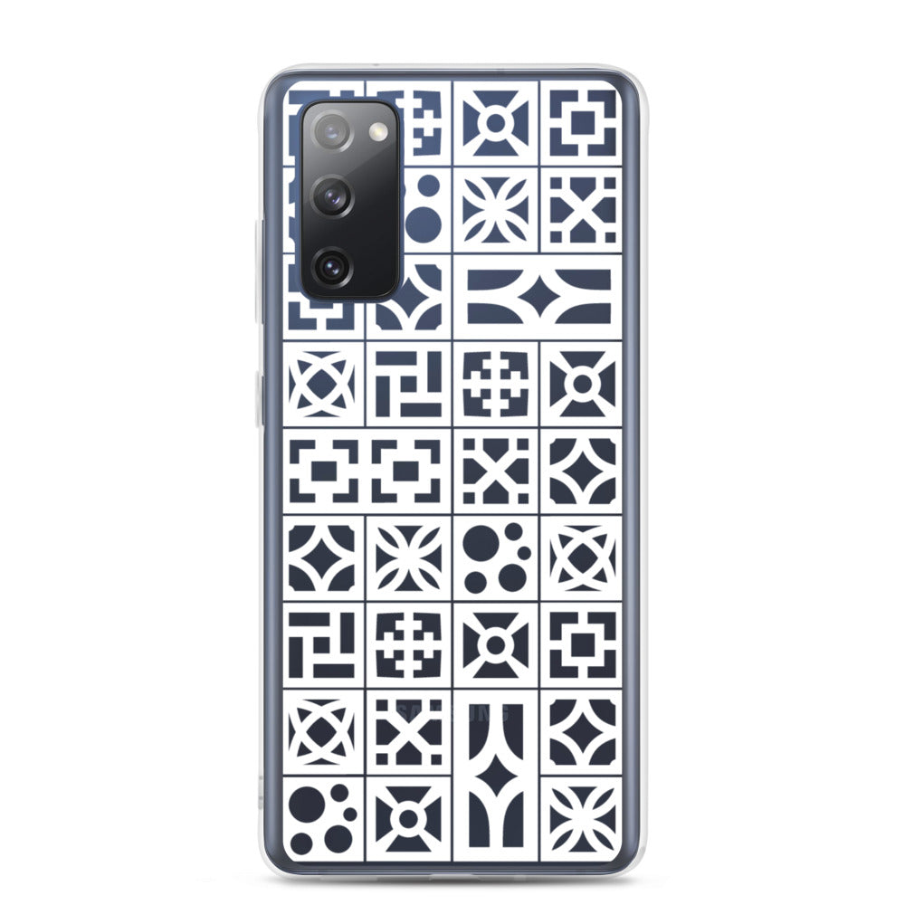 Samsung White Breeze Block "Pattern" Phone Case