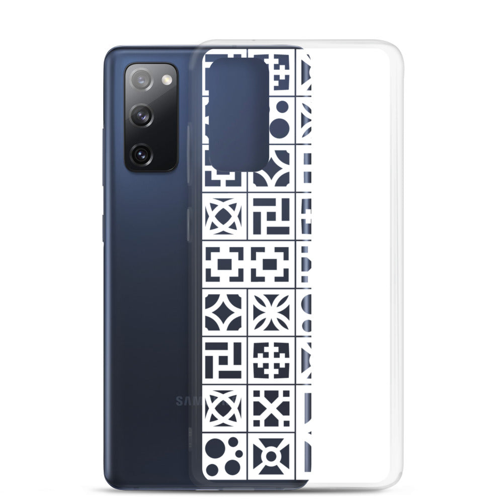 Samsung White Breeze Block "Pattern" Phone Case