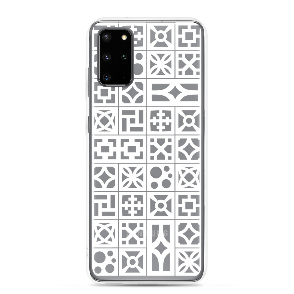 Samsung White Breeze Block "Pattern" Phone Case
