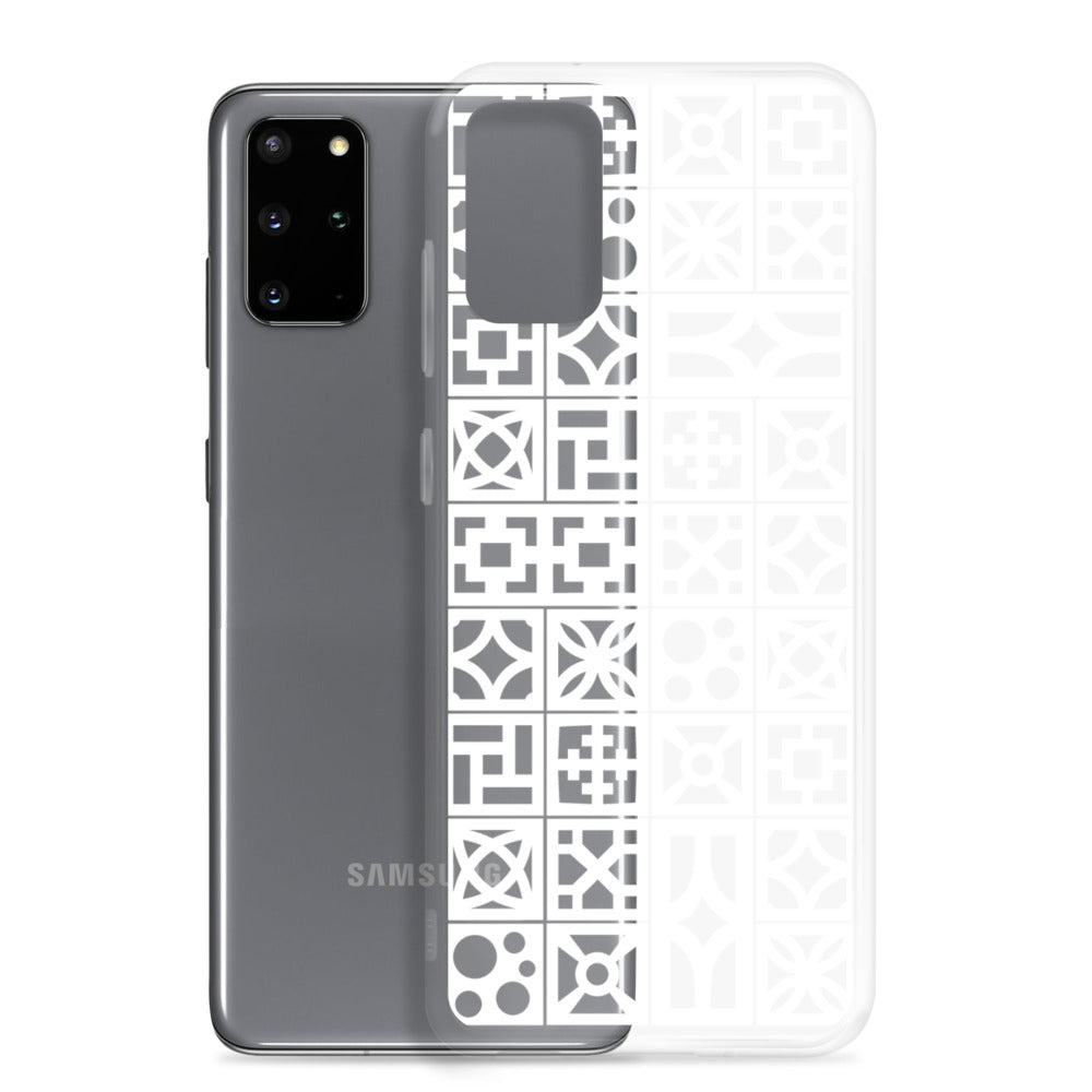 Samsung White Breeze Block "Pattern" Phone Case