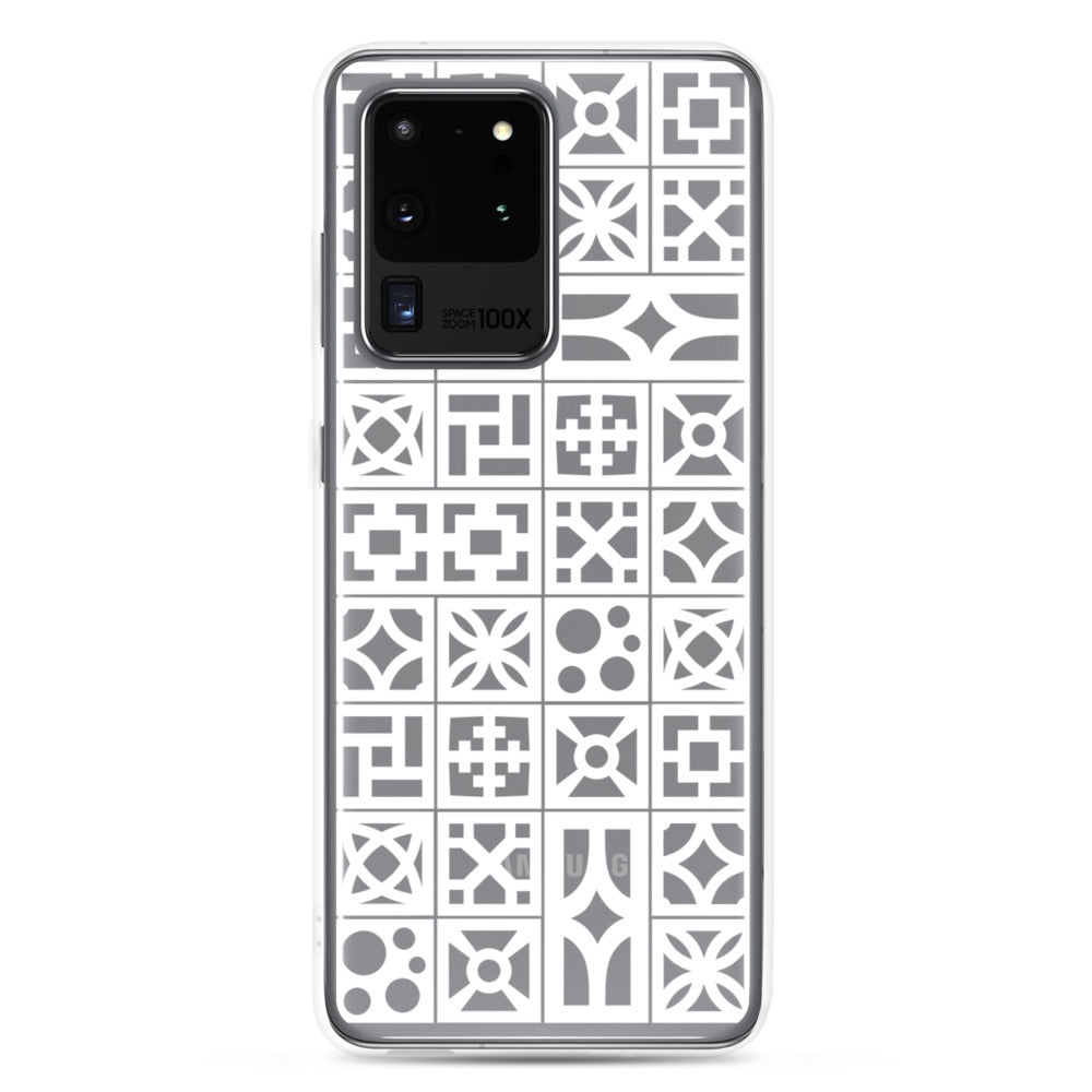 Samsung White Breeze Block "Pattern" Phone Case