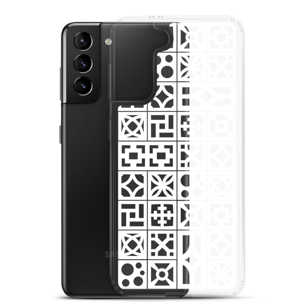 Samsung White Breeze Block "Pattern" Phone Case