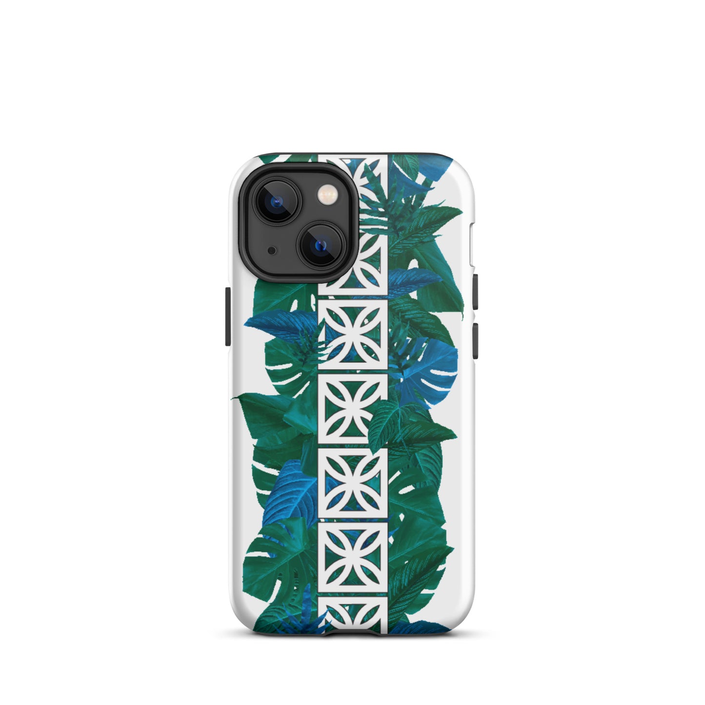 Rugged Aloha Sunflower Breeze Block iPhone Case