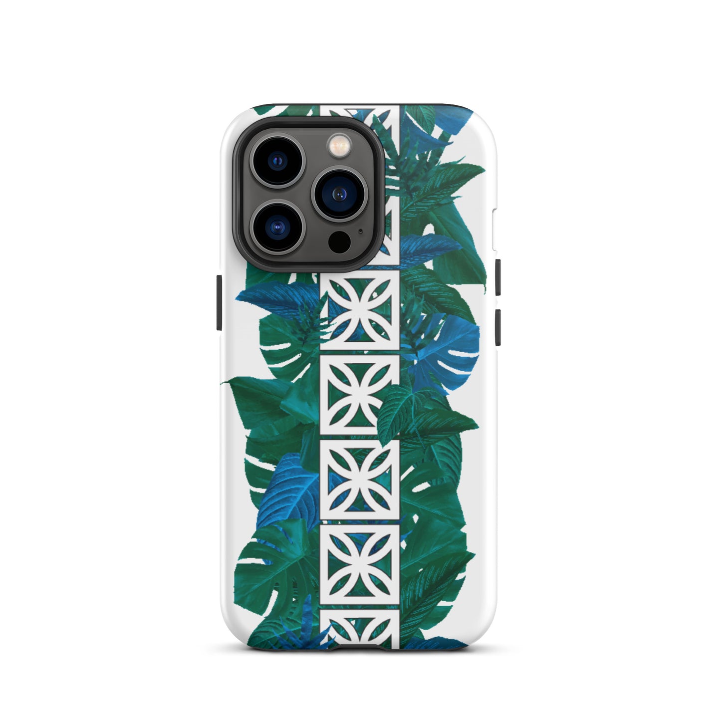 Rugged Aloha Sunflower Breeze Block iPhone Case