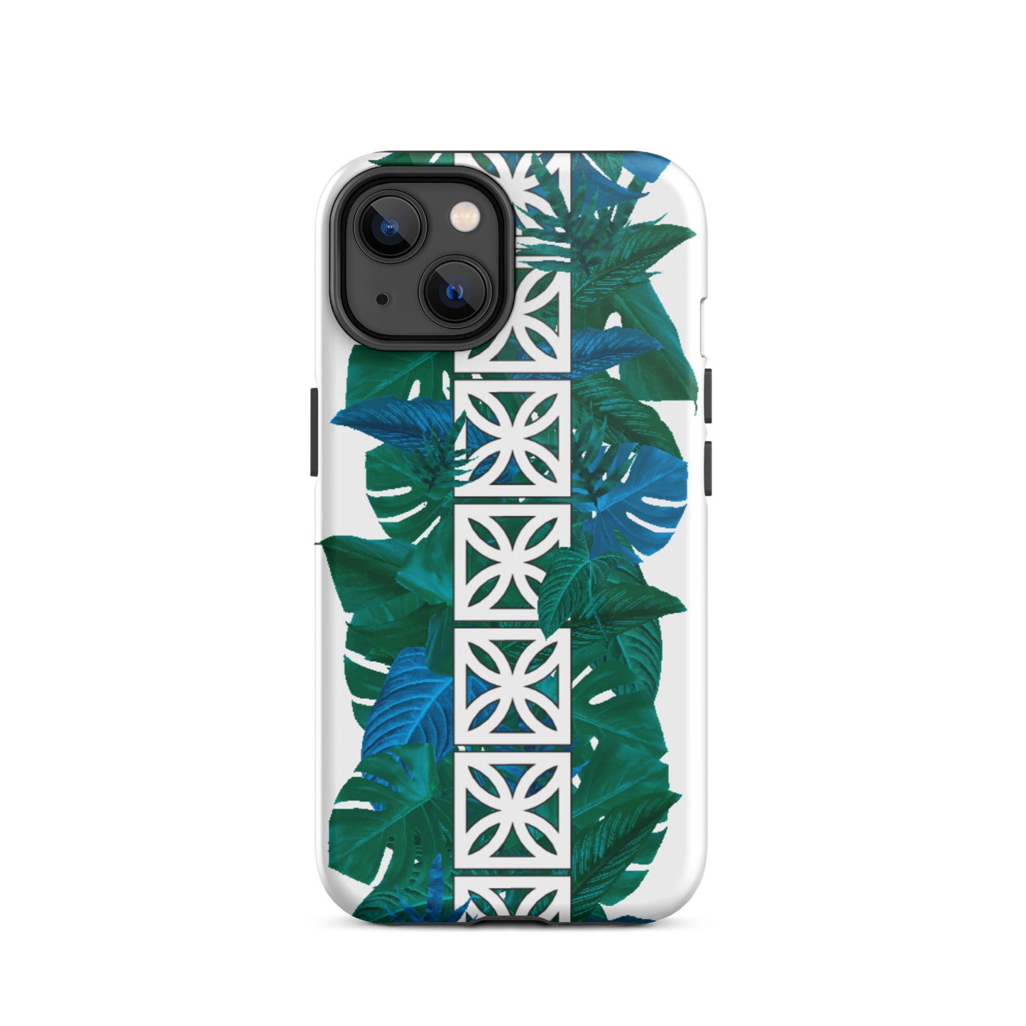 Rugged Aloha Sunflower Breeze Block iPhone Case