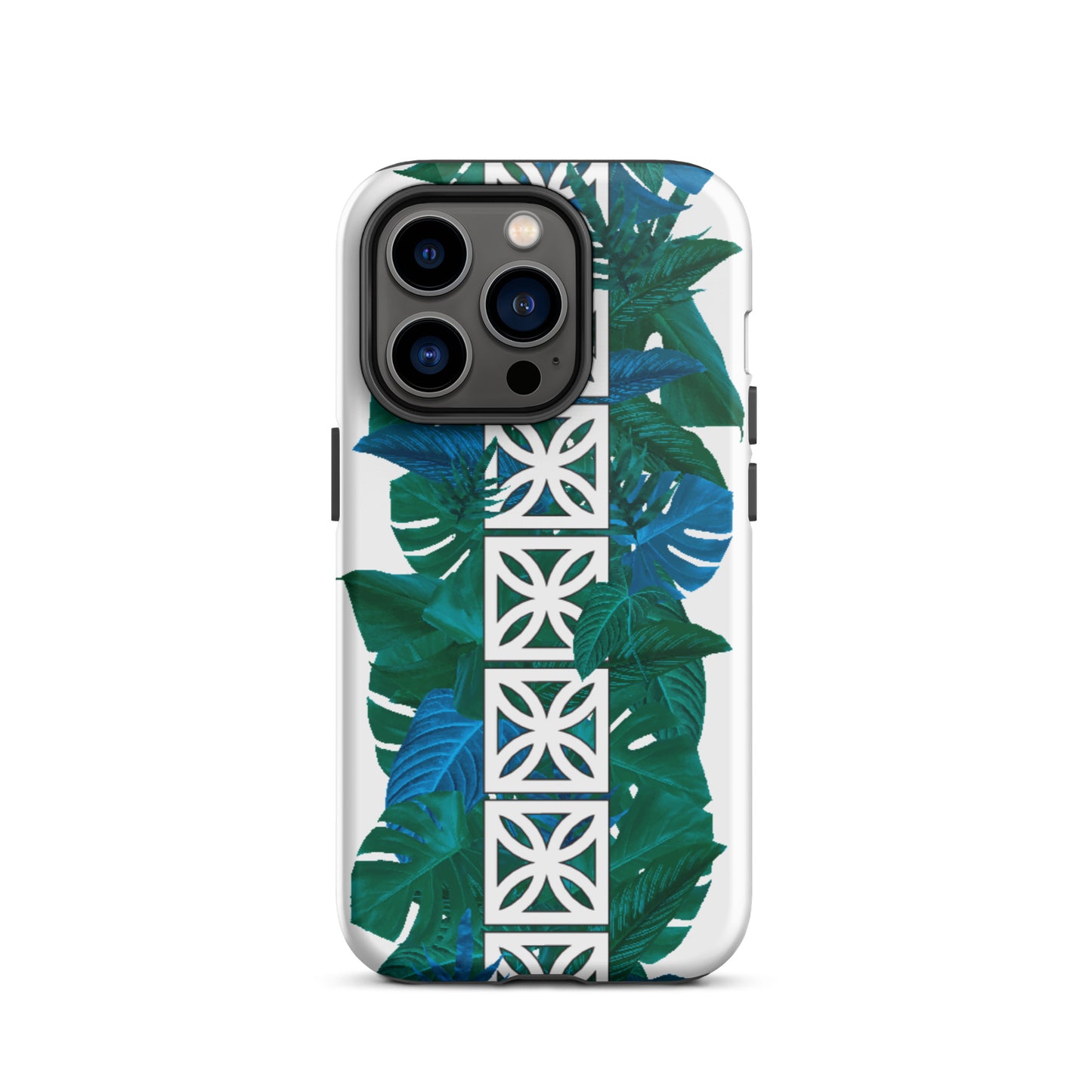 Rugged Aloha Sunflower Breeze Block iPhone Case