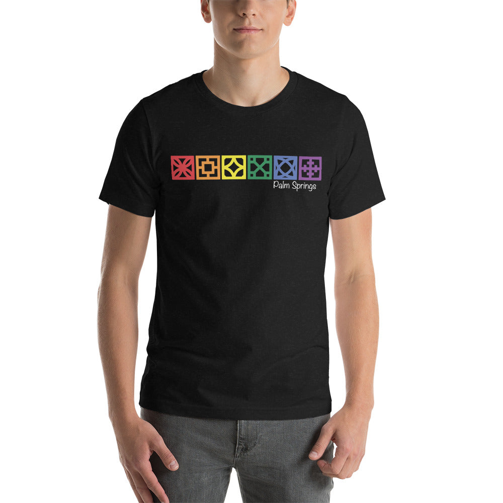 Palm Springs Pride Breeze Block t shirt