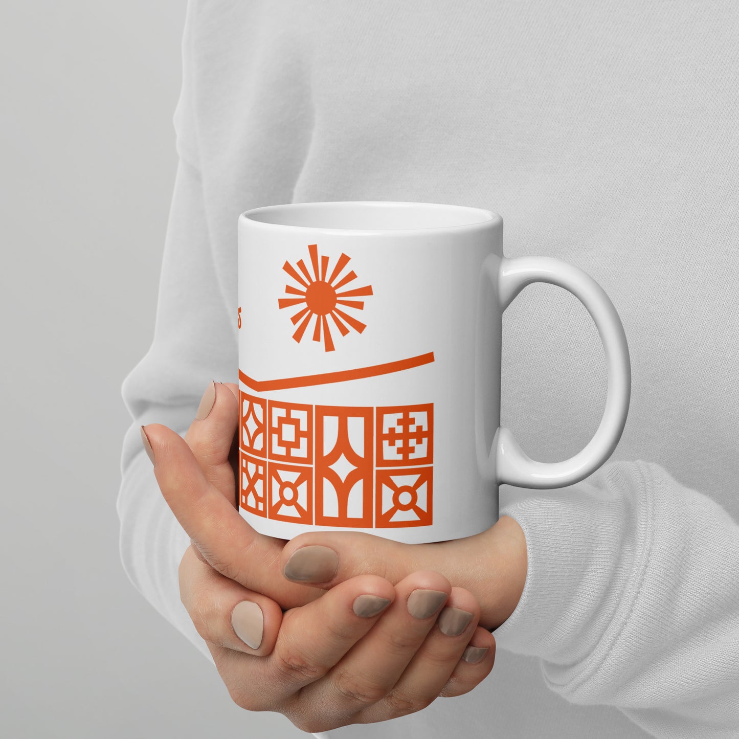 Roofline Mug - Orange
