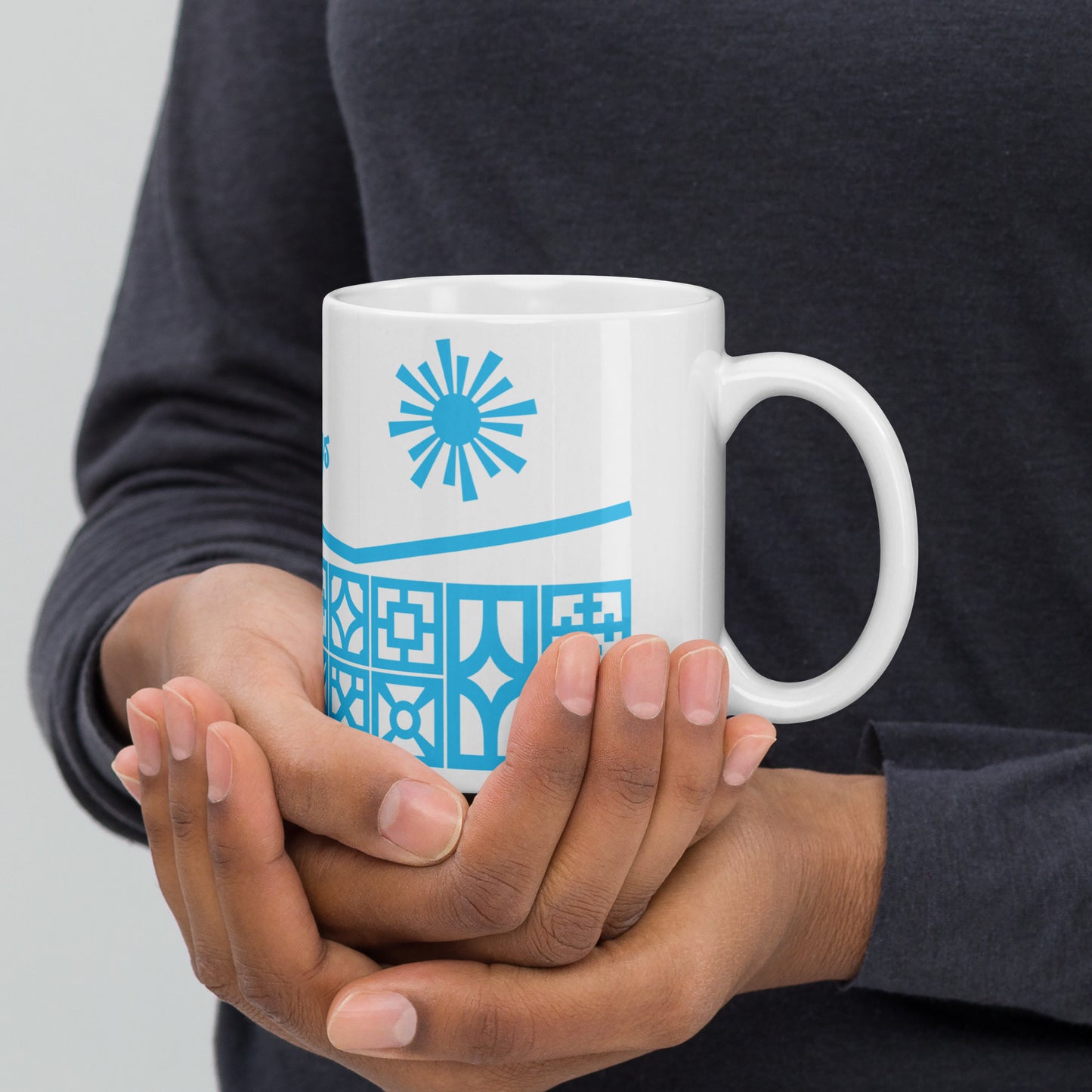 Roofline Mug - Blue
