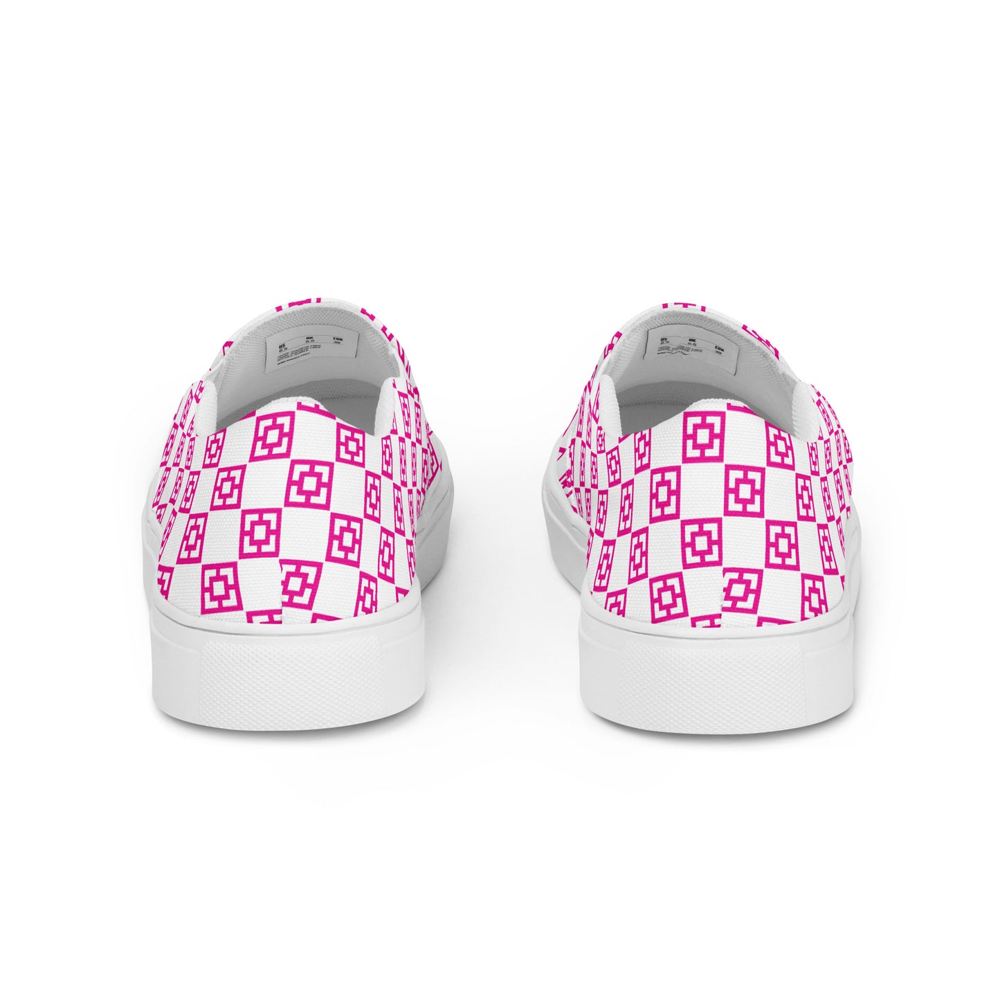 Women’s Mid Mod Checkerboard slip-on canvas shoes