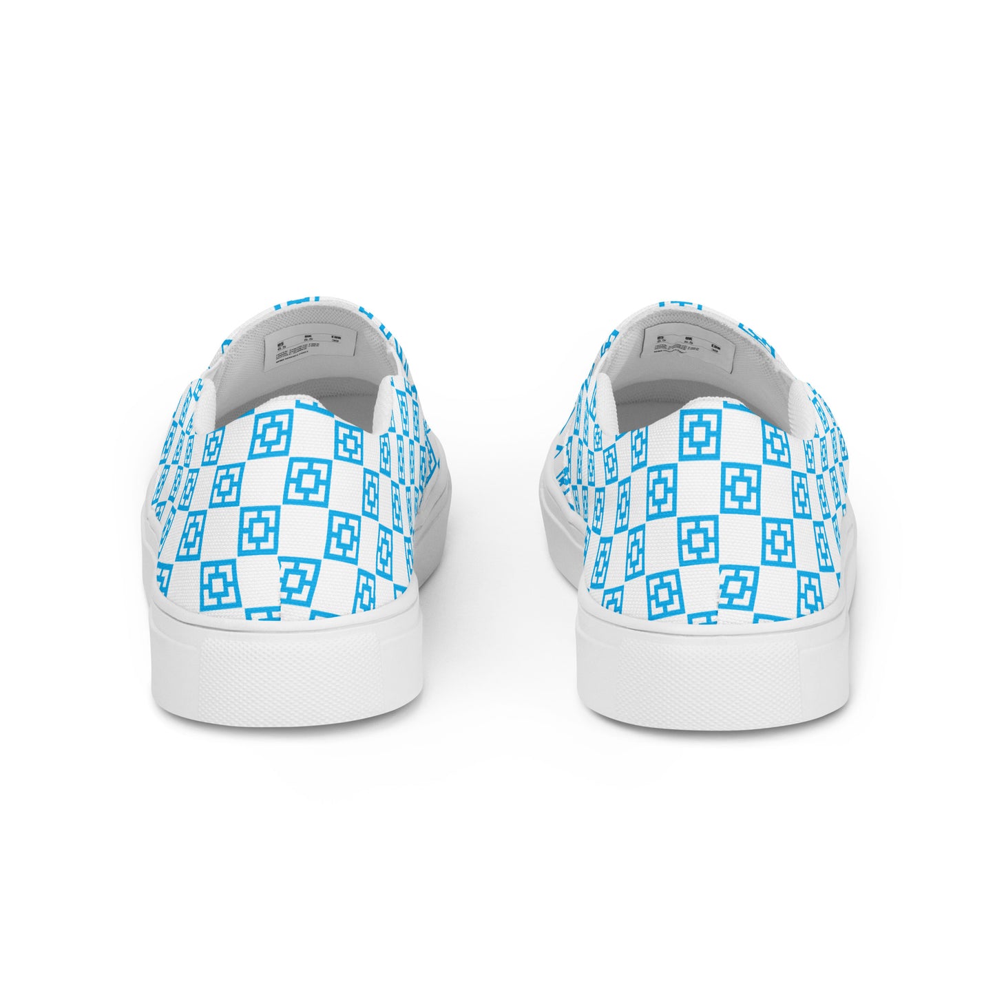 Women’s Mid Mod Checkerboard slip-on canvas shoes