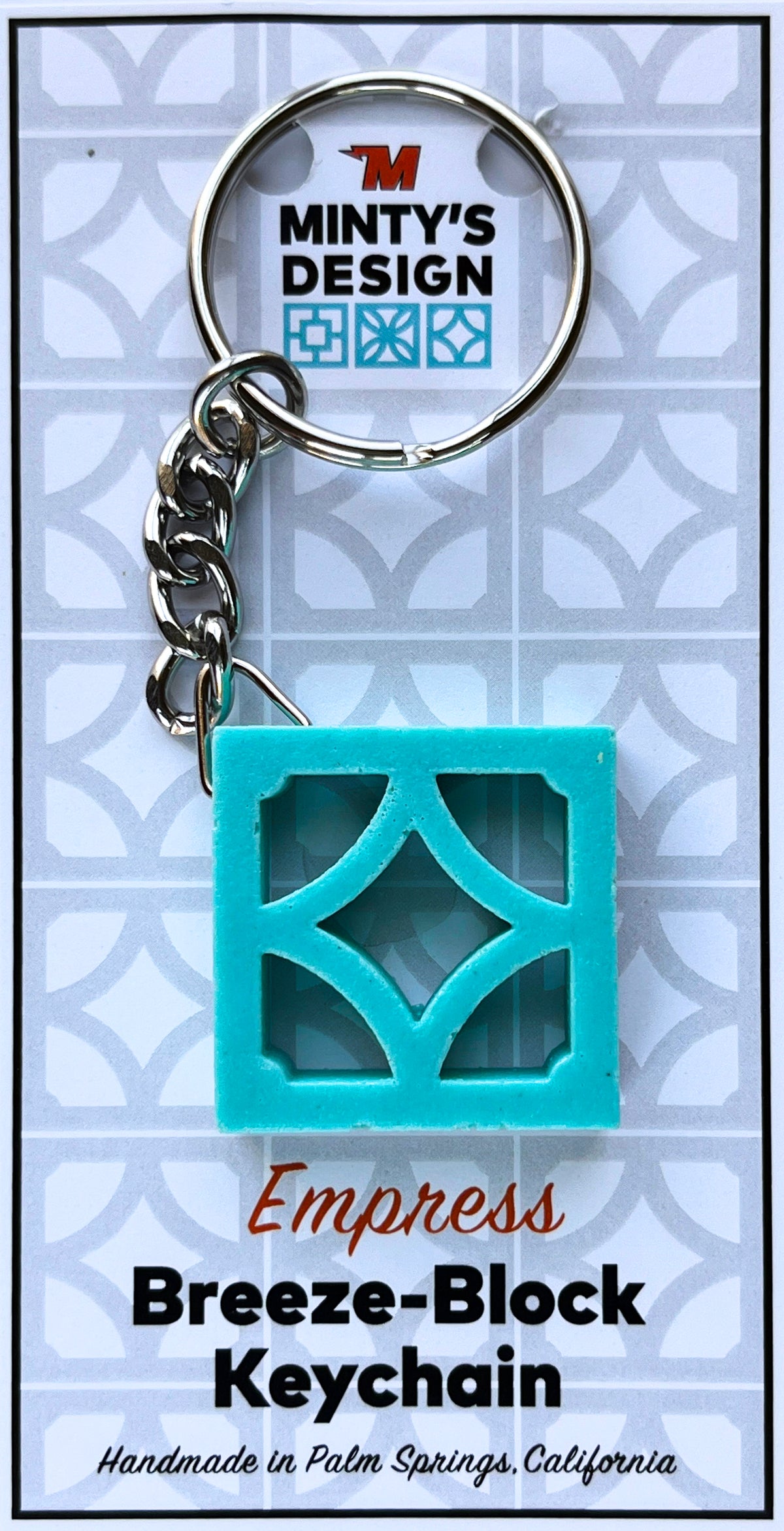 Breeze-Block Keychain - “Empress” (WS)