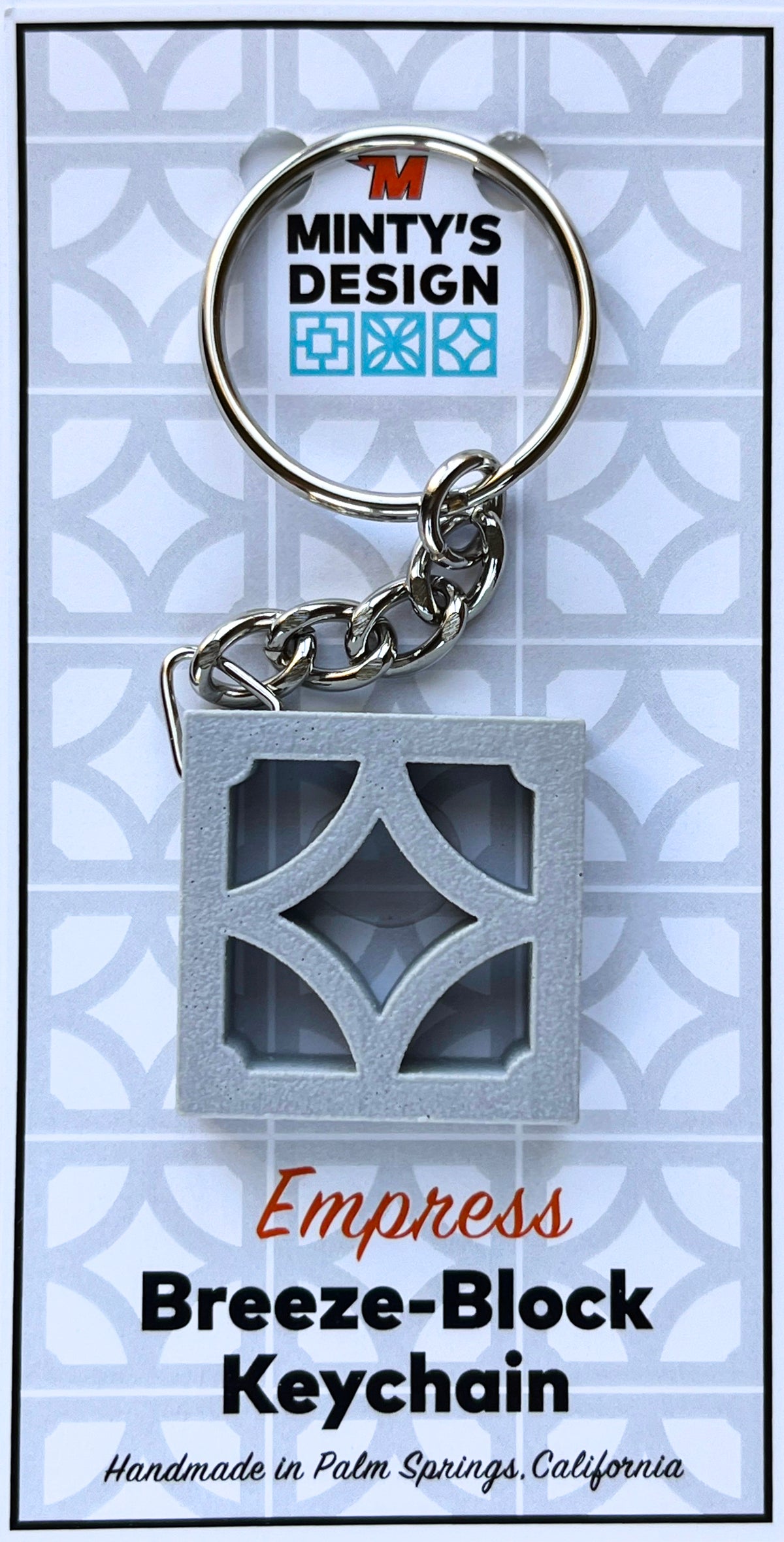 Breeze-Block Keychain - “Empress” (WS)