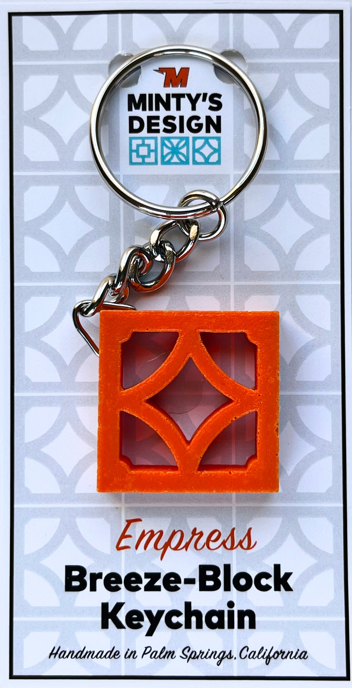 Breeze-Block Keychain - “Empress” (WS)