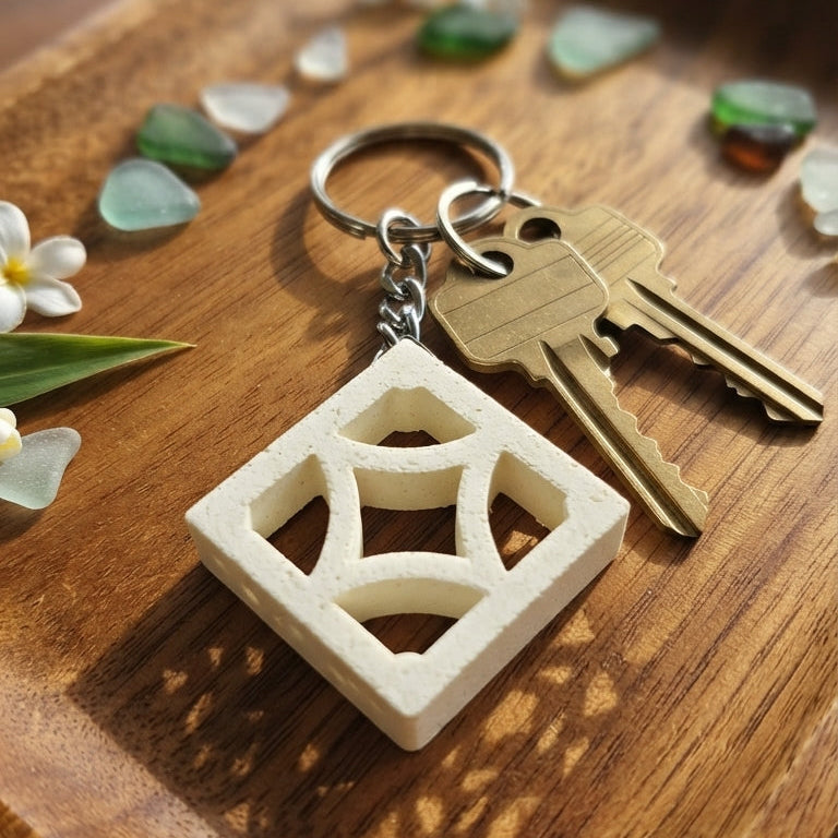 Breeze-Block Keychain - “Empress” (WS)