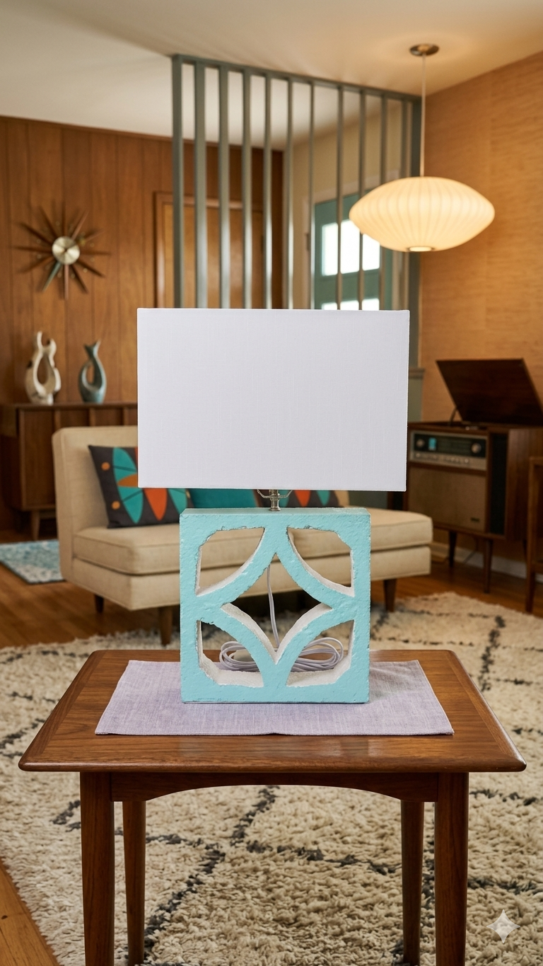 Breeze Block Table Lamps -