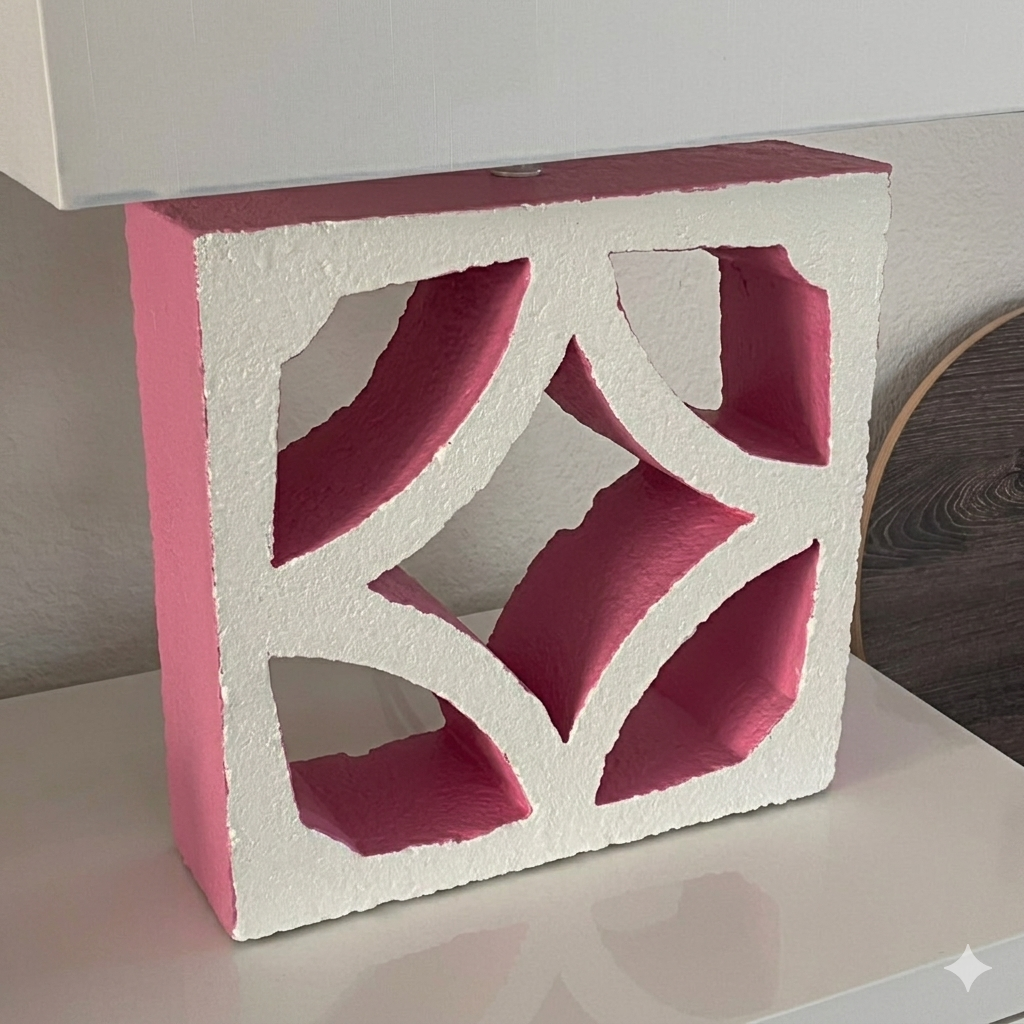 Breeze Block Table Lamps -