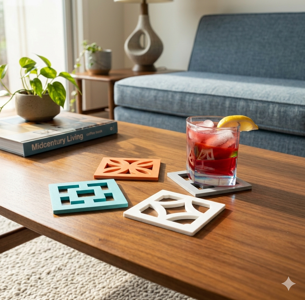 Breeze Block Coasters