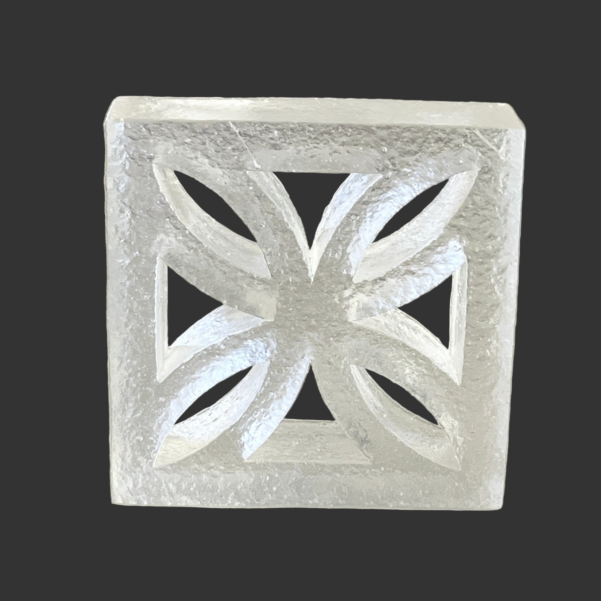 6” Crystal Clear Block - Minty's Design