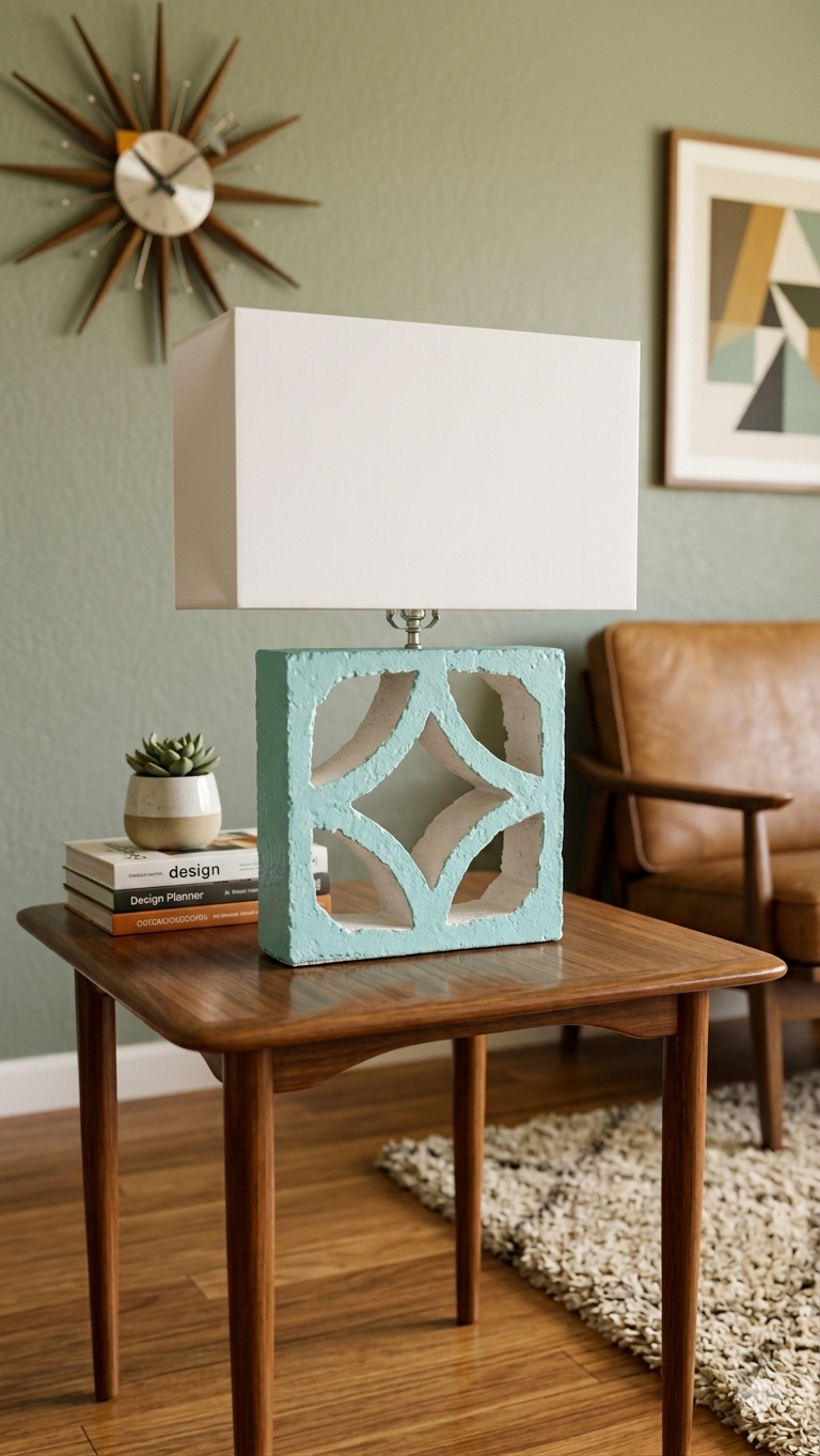 Breeze Block Table Lamps -