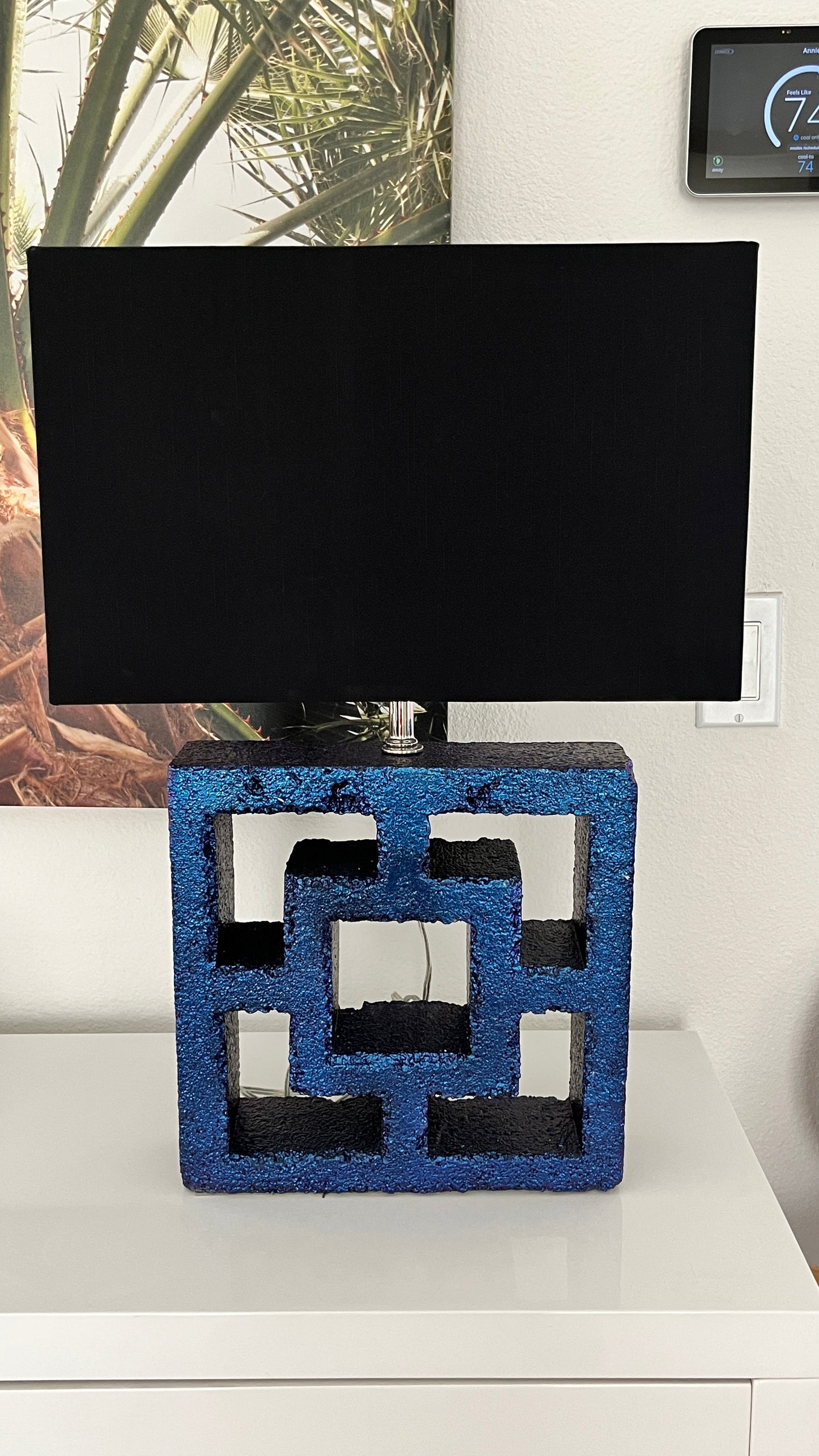 Breeze Block Table Lamps -