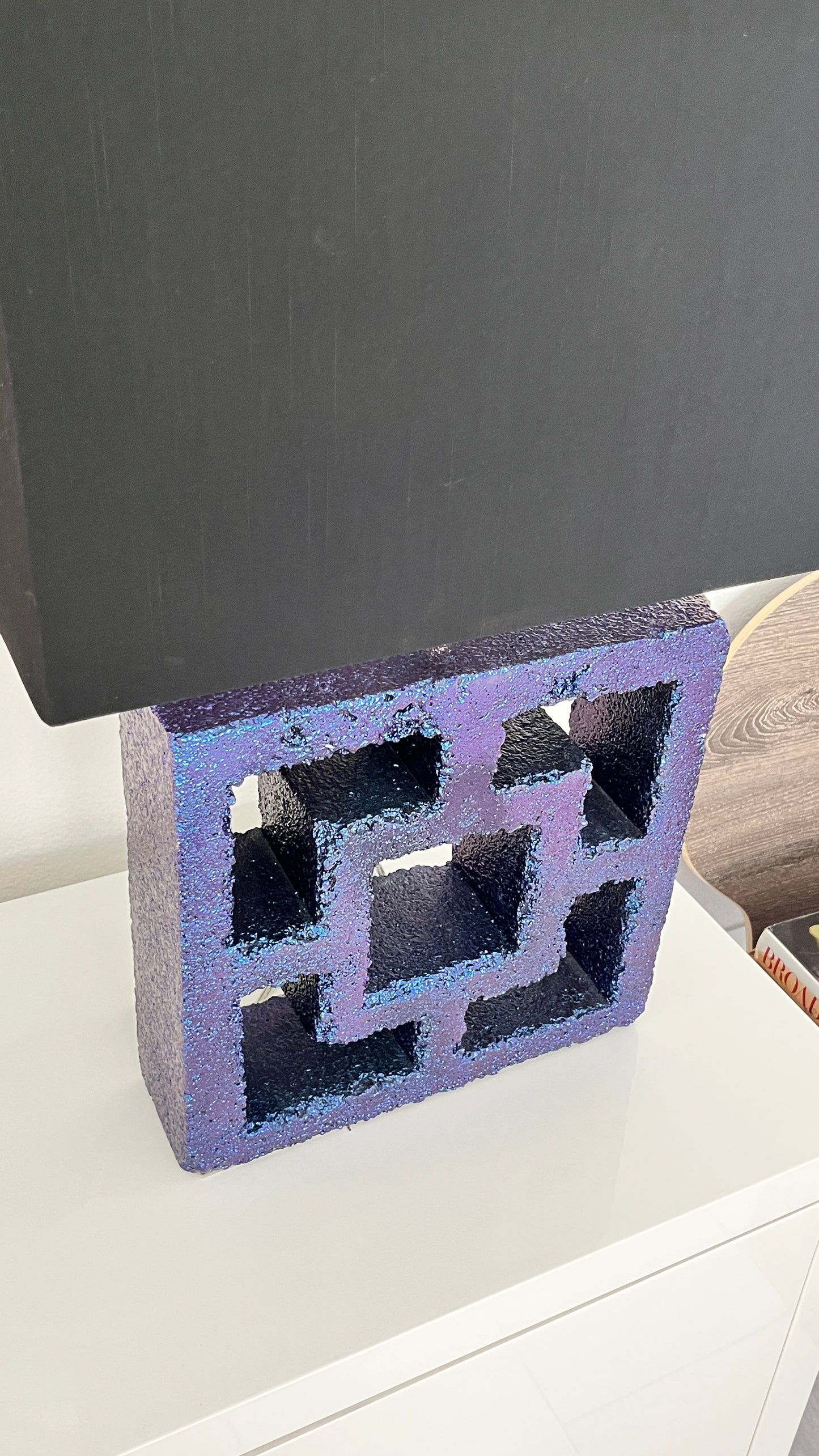 Breeze Block Table Lamps -