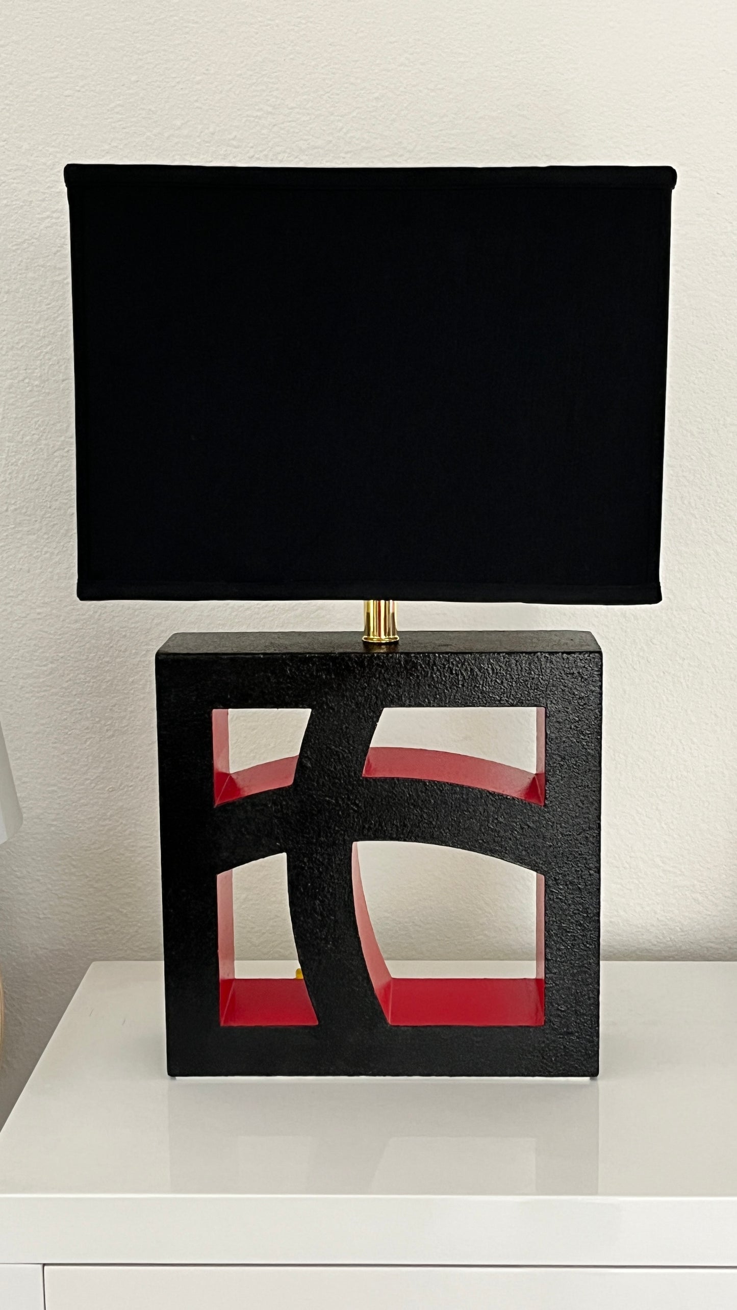 New Wave Lamp Pair