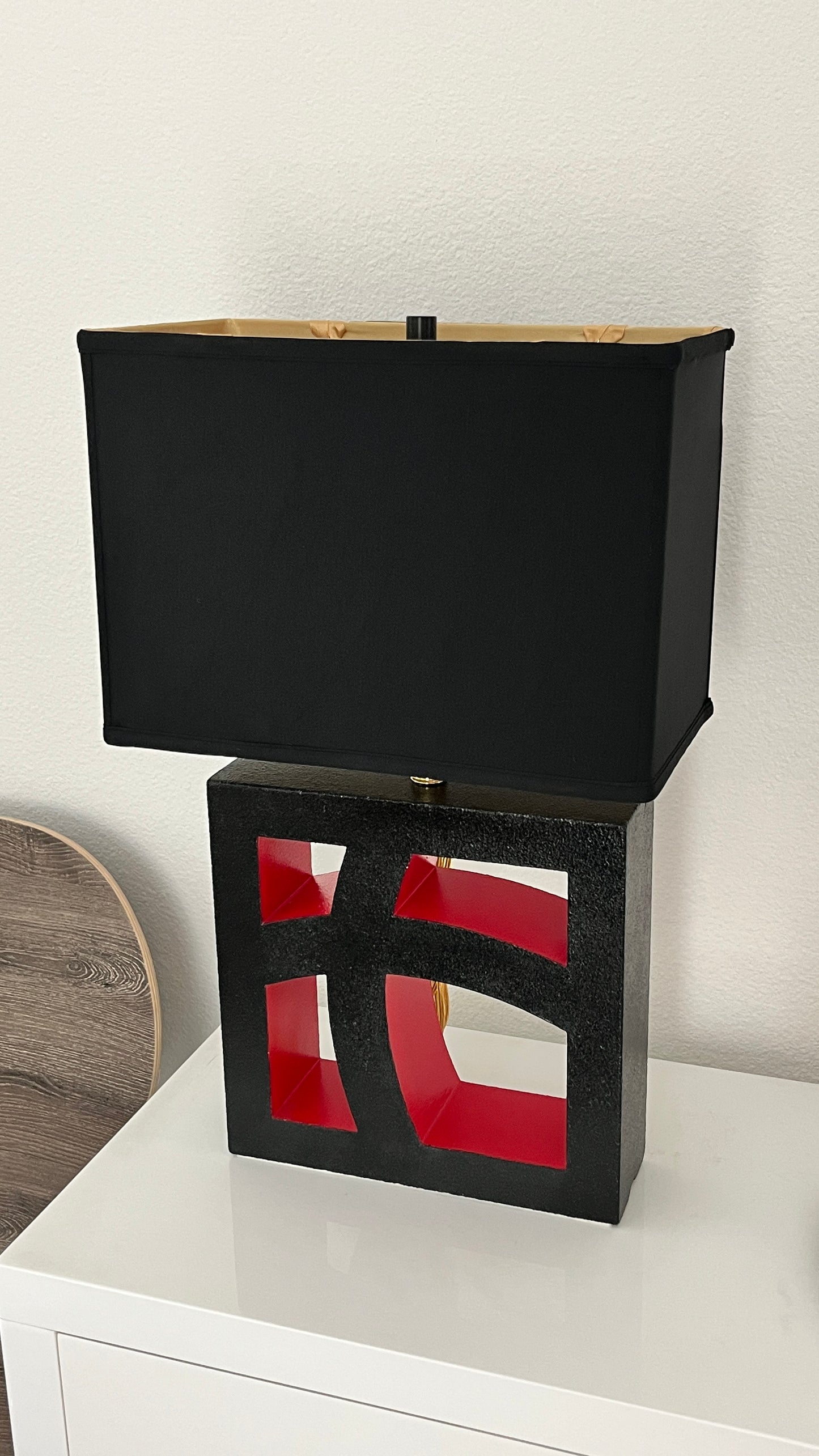 New Wave Lamp Pair