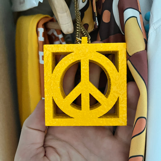 Peace Sign Pendant - Minty's Design