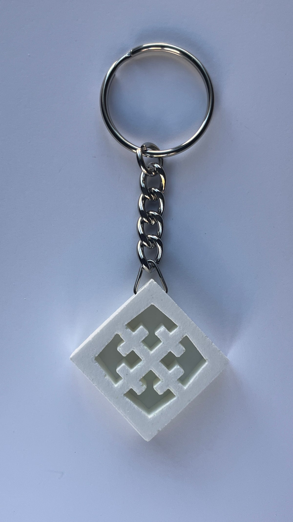 Breeze-Block Keychain - "Maltese” (WS)