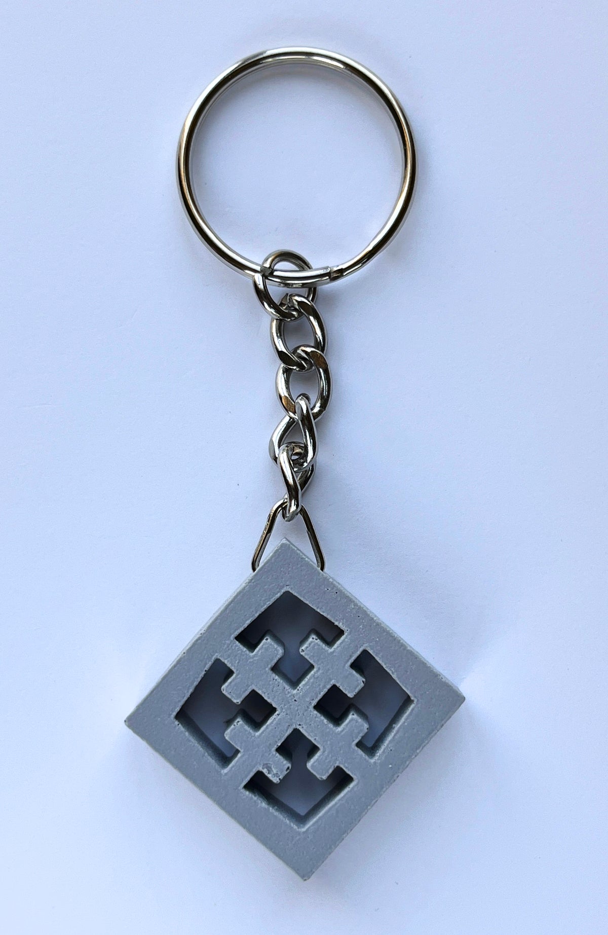 Breeze-Block Keychain - "Maltese” (WS)