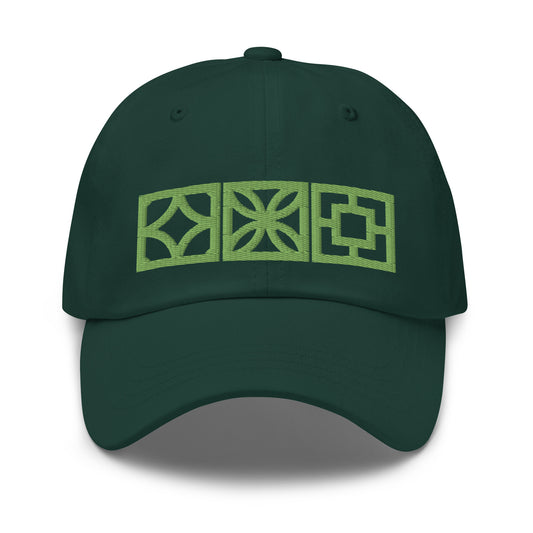Triple Play Cap - Green - Minty's Design