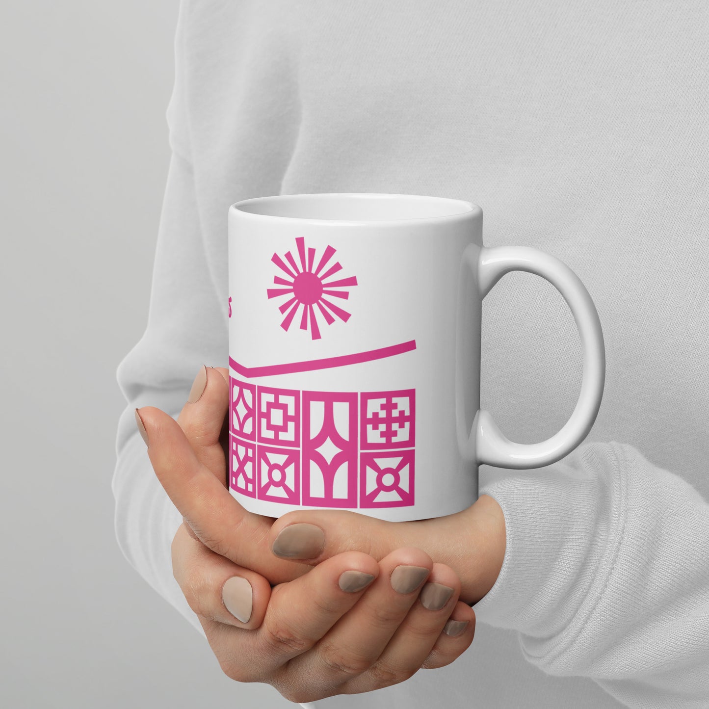 Roofline Mug - Pink
